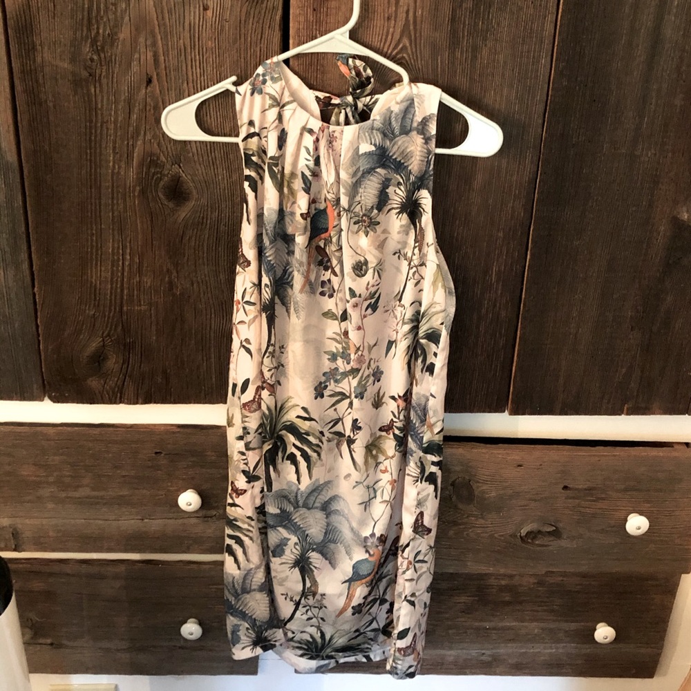 Floral print dress